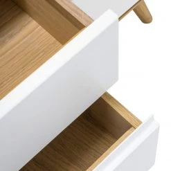 Studio Copenhagen Buffet Loca I - Chêne sauvage massif - Blanc / Chêne sauvage - Largeur : 180 cm -Meubles de salle à manger Soldes Magasin 1000005255 100 GALLERYIMAGES P000000001000005255