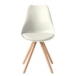 Mørteens Chaise Lindhom - Blanc - Lot de 2 -Meubles de salle à manger Soldes Magasin 1000005727 190813 09250400013 DETAILS P000000001000005727