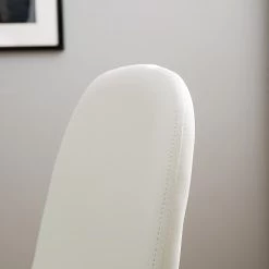 Mørteens Chaise capitonnée Iskmo - Blanc - Lot de 2 -Meubles de salle à manger Soldes Magasin 1000006086 201130 11161000005 MOOD DETAILS P000000001000006086 mood