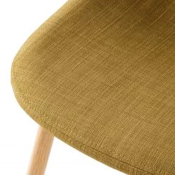 Mørteens Chaise capitonnée Iskmo III - Jaune curry - Lot de 2 -Meubles de salle à manger Soldes Magasin 1000006090 200706 14365700007 DETAILS P000000001000006090