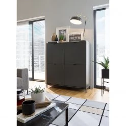 Studio Copenhagen Commode haute Harma - Gris foncé -Meubles de salle à manger Soldes Magasin 1000007066 181026 16371201 MOOD GALLERYIMAGES P000000001000007066 mood