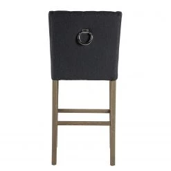 Maison Belfort Chaise de bar Nola - Tissu - Chêne massif - Gris foncé / Chêne foncé 20 Maison Belfort Chaise de bar Nola - Tissu - Chêne massif - Gris foncé / Chêne foncé -Meubles de salle à manger Soldes Magasin 1000008130 210126 14505000004 DETAILS P000000001000008130