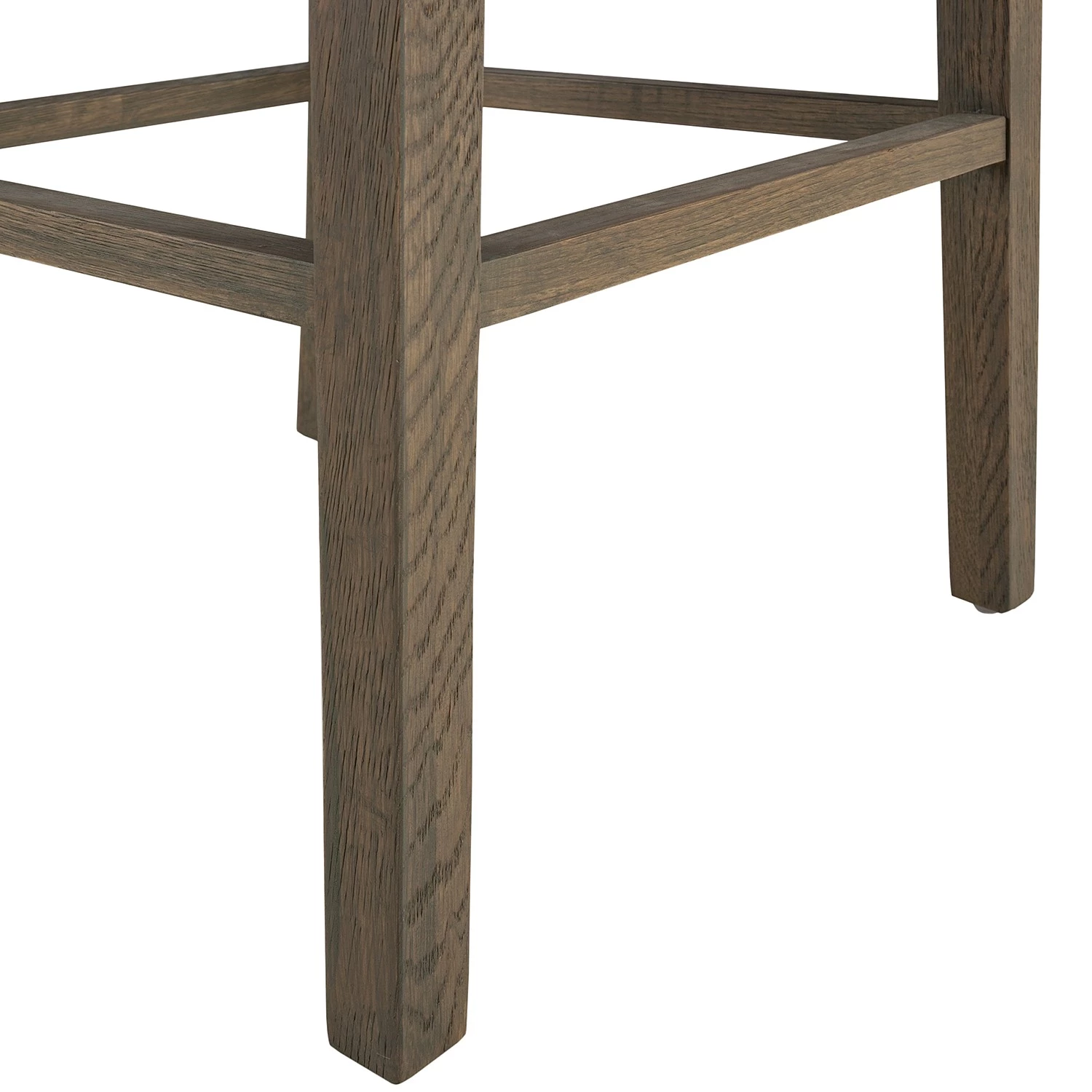 Maison Belfort Chaise de bar Nola - Tissu - Chêne massif - Gris foncé / Chêne foncé 6 Maison Belfort Chaise de bar Nola - Tissu - Chêne massif - Gris foncé / Chêne foncé – Image 6