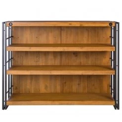 Ars manufacti Bar Manchester - Acacia massif / Métal - Acacia / Anthracite -Meubles de salle à manger Soldes Magasin 1000008798 220405 030 DETAILS P000000001000008798