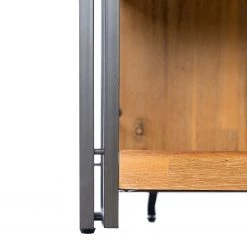 Ars manufacti Bar Manchester - Acacia massif / Métal - Acacia / Anthracite -Meubles de salle à manger Soldes Magasin 1000008798 220405 036 DETAILS P000000001000008798