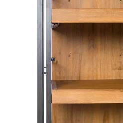 Ars manufacti Bar Manchester - Acacia massif / Métal - Acacia / Anthracite -Meubles de salle à manger Soldes Magasin 1000008798 220405 037 DETAILS P000000001000008798