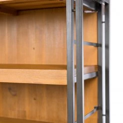 Ars manufacti Bar Manchester - Acacia massif / Métal - Acacia / Anthracite -Meubles de salle à manger Soldes Magasin 1000008798 220405 038 DETAILS P000000001000008798