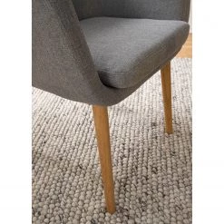 Mørteens Chaises à accoudoirs Nicholas - Tissu Cors: Granite - 1 chaise -Meubles de salle à manger Soldes Magasin 1000016021 210126 13013300005 DETAILS P000000001000016021