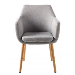 Mørteens Chaises à accoudoirs Nicholas XXL - Tissu Cors: Granite - 1 chaise -Meubles de salle à manger Soldes Magasin 1000016139 201008 06224100176 DETAILS P000000001000016139