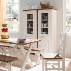 Maison Belfort Vitrine Balignton I - Blanc 12 Maison Belfort Vitrine Balignton I - Blanc -Meubles de salle à manger Soldes Magasin 1000027365 211116 12451600044 MOOD DETAILS P000000001000027365 mood