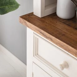 Maison Belfort Vaisselier Balignton - Blanc -Meubles de salle à manger Soldes Magasin 1000027371 211116 124529000113 DETAILS P000000001000027371