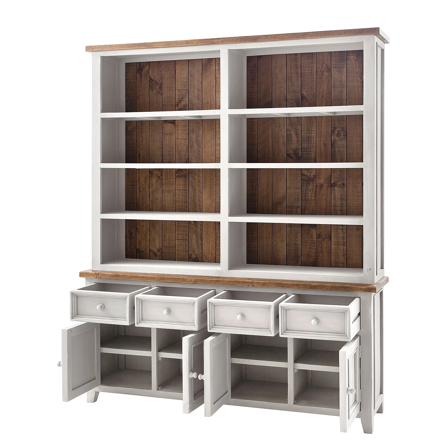 Maison Belfort Meuble bibliothèque Balignton - Blanc 5 Maison Belfort Meuble bibliothèque Balignton - Blanc – Image 5