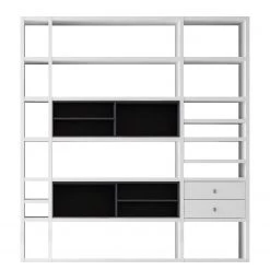 Loftscape Etagère XL Emporior II - Blanc / Noir - Sans éclairage