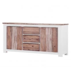 Maison Belfort Buffet Doral - Acacia partiellement massif Marron / Blanc