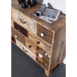 Ars manufacti Commode Curenna I - Manguier partiellement massif - Manguier / Marron 17 Ars manufacti Commode Curenna I - Manguier partiellement massif - Manguier / Marron -Meubles de salle à manger Soldes Magasin 1000040375 220127 13002200030 DETAILS P000000001000040375