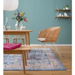 Mørteens Chaise Nokomai (avec coussin d'assise) - Rotin / Métal - Rotin / Blanc -Meubles de salle à manger Soldes Magasin 1000050850 210311 18033200002 MOOD DETAILS P000000001000050850 mood