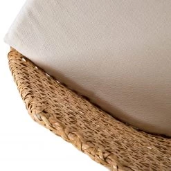 Mørteens Chaise Nokomai (avec coussin d'assise) - Rotin / Métal - Rotin / Blanc -Meubles de salle à manger Soldes Magasin 1000050850 210520 16125900005 DETAILS P000000001000050850