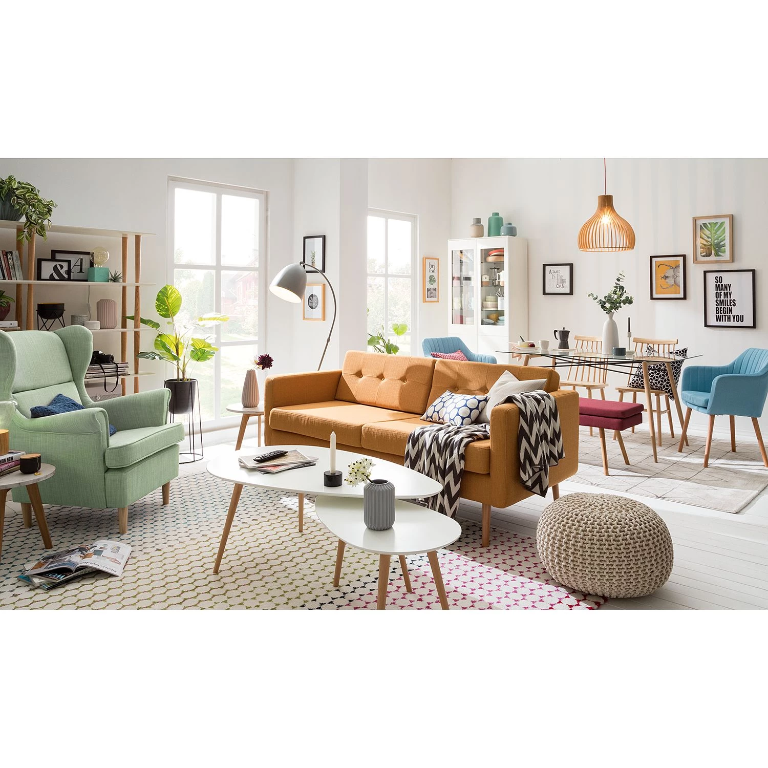 Mørteens Chaises Bivio (lot de 2) - Caoutchouc massif 2 Mørteens Chaises Bivio (lot de 2) - Caoutchouc massif – Image 2