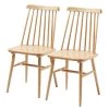 Mørteens Chaises Bivio (lot de 2) - Caoutchouc massif