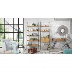 Ars manufacti Étagère Calafell I - Sapin massif / Fer - Sapin / Noir 9 Ars manufacti Étagère Calafell I - Sapin massif / Fer - Sapin / Noir -Meubles de salle à manger Soldes Magasin 1000054479 200429 06485000013 MOOD DETAILS P000000001000054479 mood