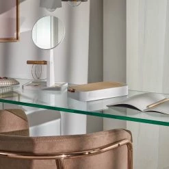 Fredriks Console Drap - Verre -Meubles de salle à manger Soldes Magasin 1000054488 200429 06490200027 DETAILS P000000001000054488