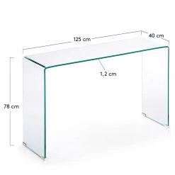 Fredriks Console Drap - Verre -Meubles de salle à manger Soldes Magasin 1000054488 200513 13480600004 SKETCH DETAILS P000000001000054488 sketch