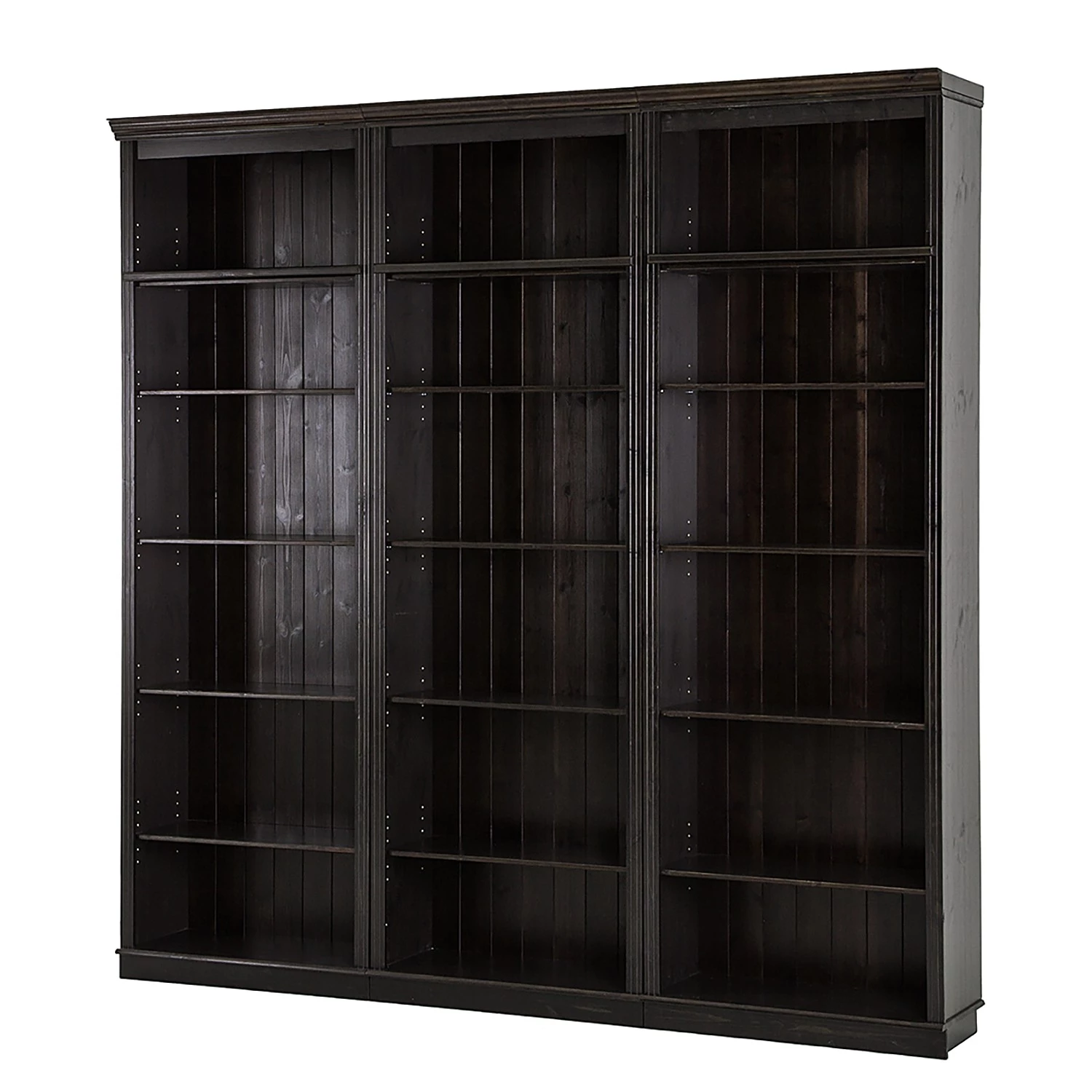 Maison Belfort Bibliothèque Lillehammer II - Pin massif - Epicéa Havanna 1 Maison Belfort Bibliothèque Lillehammer II - Pin massif - Epicéa Havanna