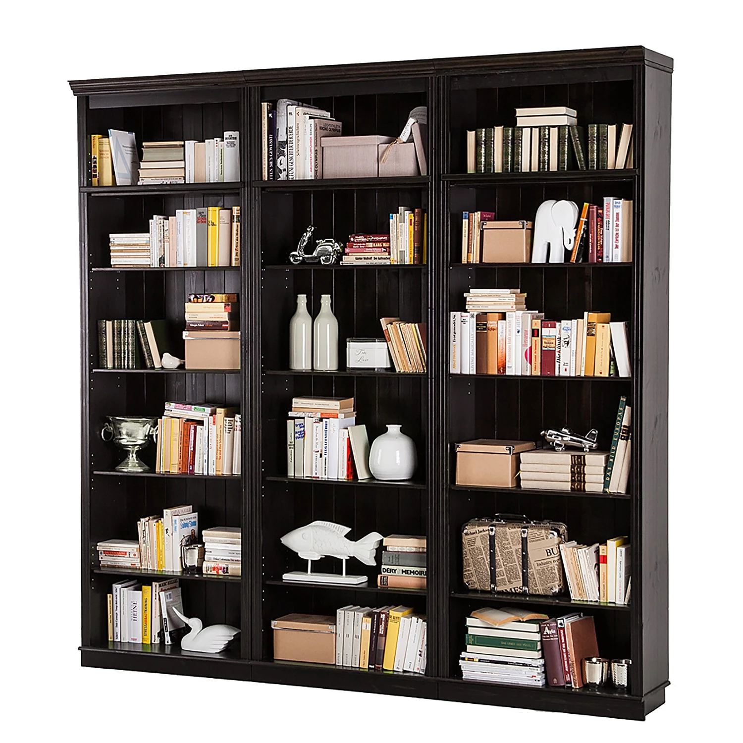 Maison Belfort Bibliothèque Lillehammer II - Pin massif - Epicéa Havanna 4 Maison Belfort Bibliothèque Lillehammer II - Pin massif - Epicéa Havanna – Image 4