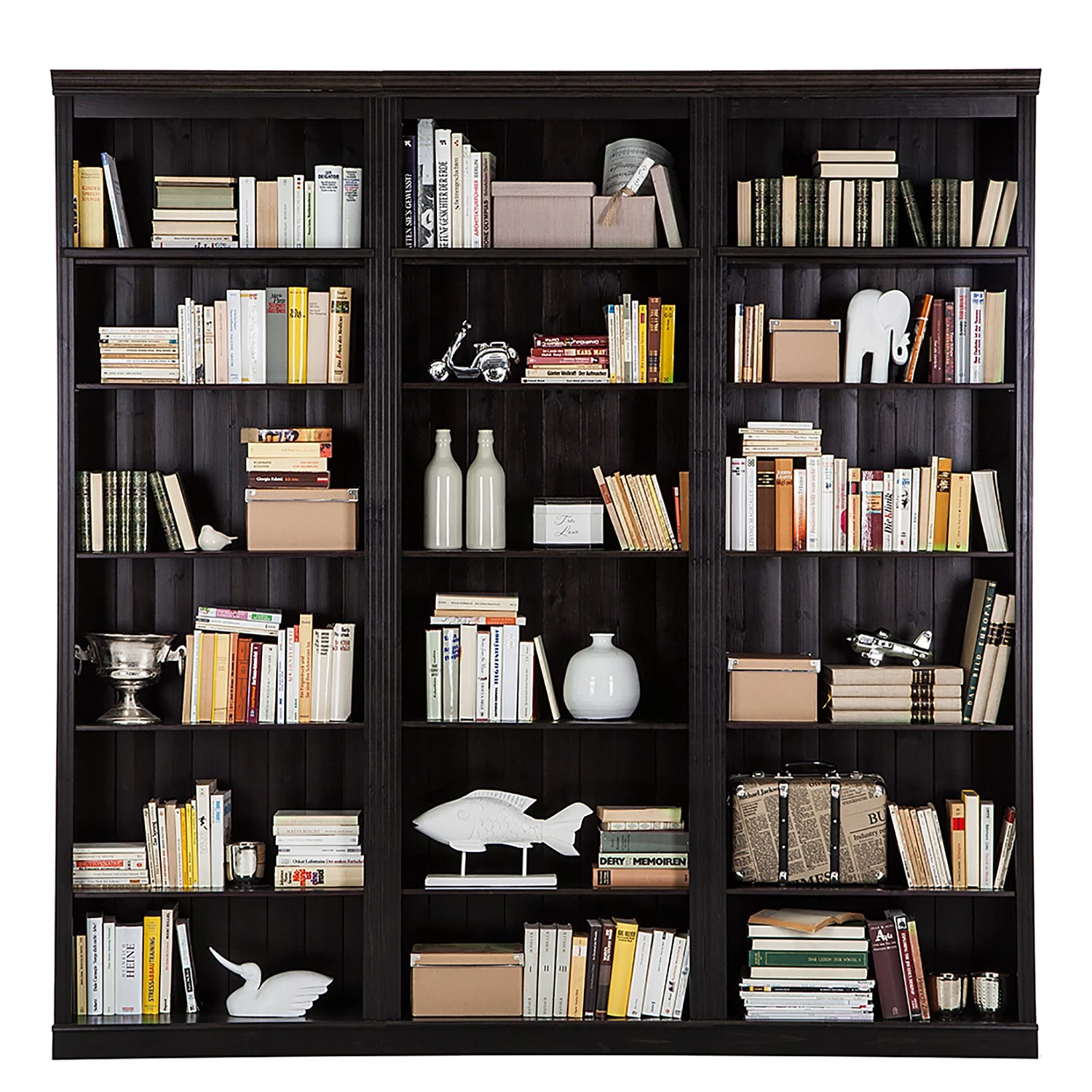 Maison Belfort Bibliothèque Lillehammer II - Pin massif - Epicéa Havanna 5 Maison Belfort Bibliothèque Lillehammer II - Pin massif - Epicéa Havanna – Image 5