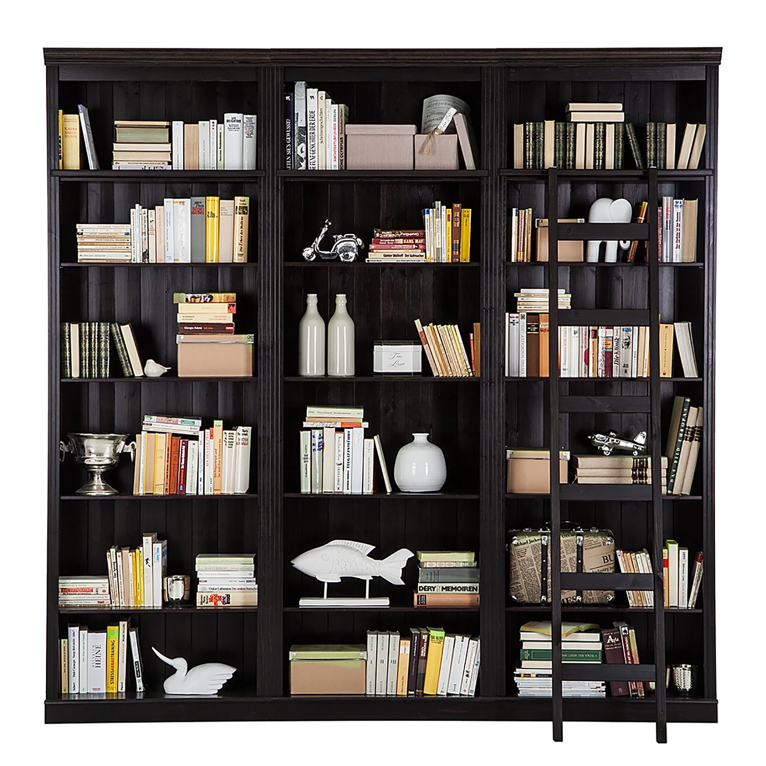 Maison Belfort Bibliothèque Lillehammer II - Pin massif - Epicéa Havanna 9 Maison Belfort Bibliothèque Lillehammer II - Pin massif - Epicéa Havanna – Image 9