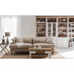 Maison Belfort Bibliothèque Lillehammer IV - Pin blanc / Pin couleur miel -Meubles de salle à manger Soldes Magasin 1000056780 190708 15331000001 MOOD DETAILS P000000001000056780 mood