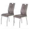Fredriks Chaises Scalea (lot de 2) - Gris vintage