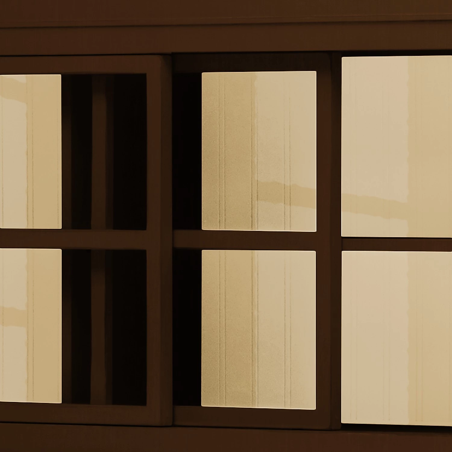 Maison Belfort Vitrine Azjana - Pin marron / Pin crème 6 Maison Belfort Vitrine Azjana - Pin marron / Pin crème – Image 6