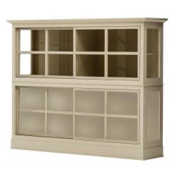 Maison Belfort Buffet haut Azjana - Beige clair