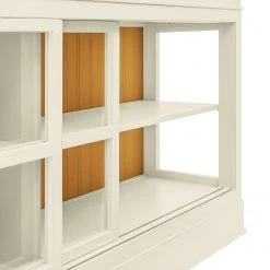 Maison Belfort Buffet haut Azjana - Pin blanc / Pin couleur miel -Meubles de salle à manger Soldes Magasin 1000084389 201004 11531400624 DETAILS P000000001000084389