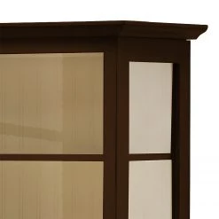 Maison Belfort Buffet haut Azjana - Pin marron / Pin crème -Meubles de salle à manger Soldes Magasin 1000084393 201004 11542000643 DETAILS P000000001000084393