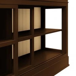 Maison Belfort Buffet haut Azjana - Pin marron / Pin crème -Meubles de salle à manger Soldes Magasin 1000084393 201004 11543000646 DETAILS P000000001000084393