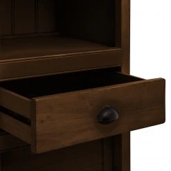 Ridgevalley Étagère à vin Sollerön I - Pin marron / Noir -Meubles de salle à manger Soldes Magasin 1000084512 201004 12393201445 DETAILS P000000001000084512