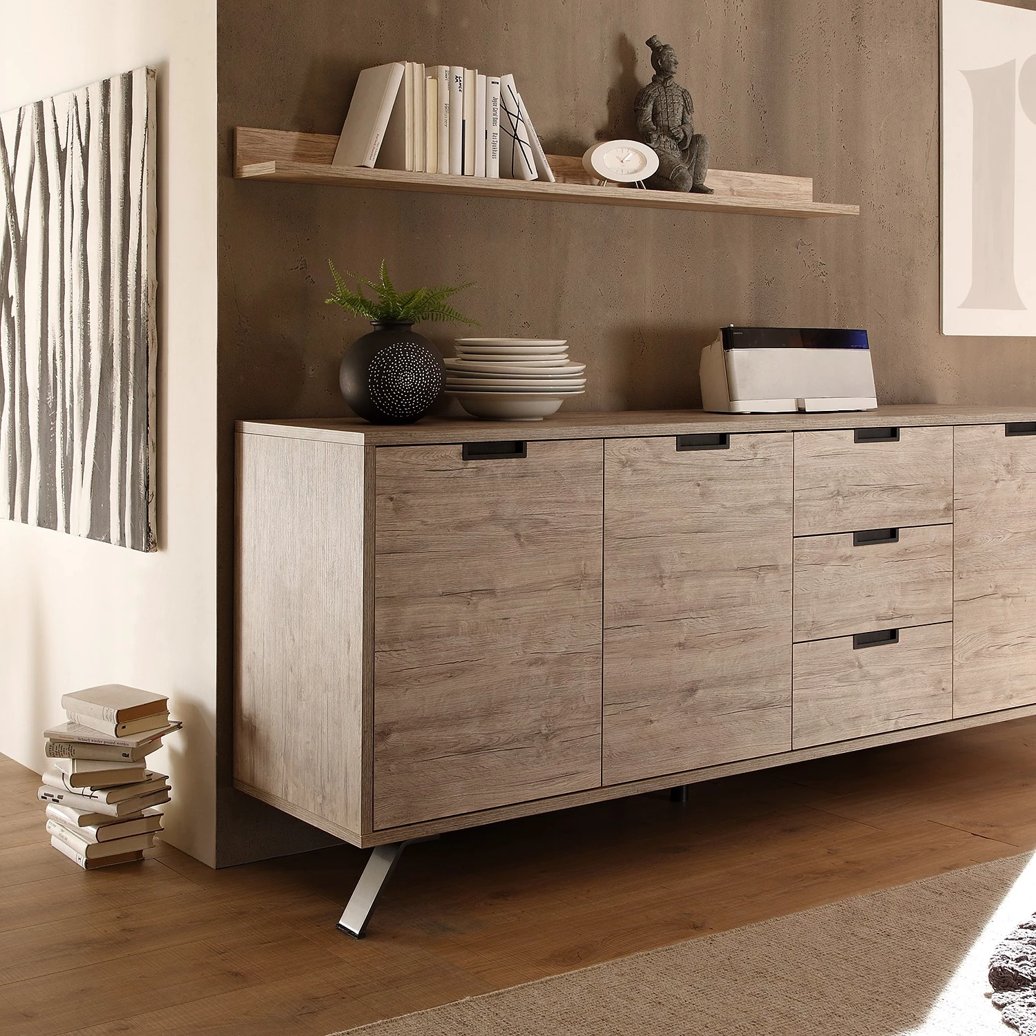 LC Spa Étagère Palma - Imitation chêne 3 LC Spa Étagère Palma - Imitation chêne – Image 3