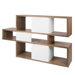 Temahome Étagère London I - Noix / Blanc -Meubles de salle à manger Soldes Magasin 1000095004 180712 104702101 GALLERYIMAGES P000000001000095004