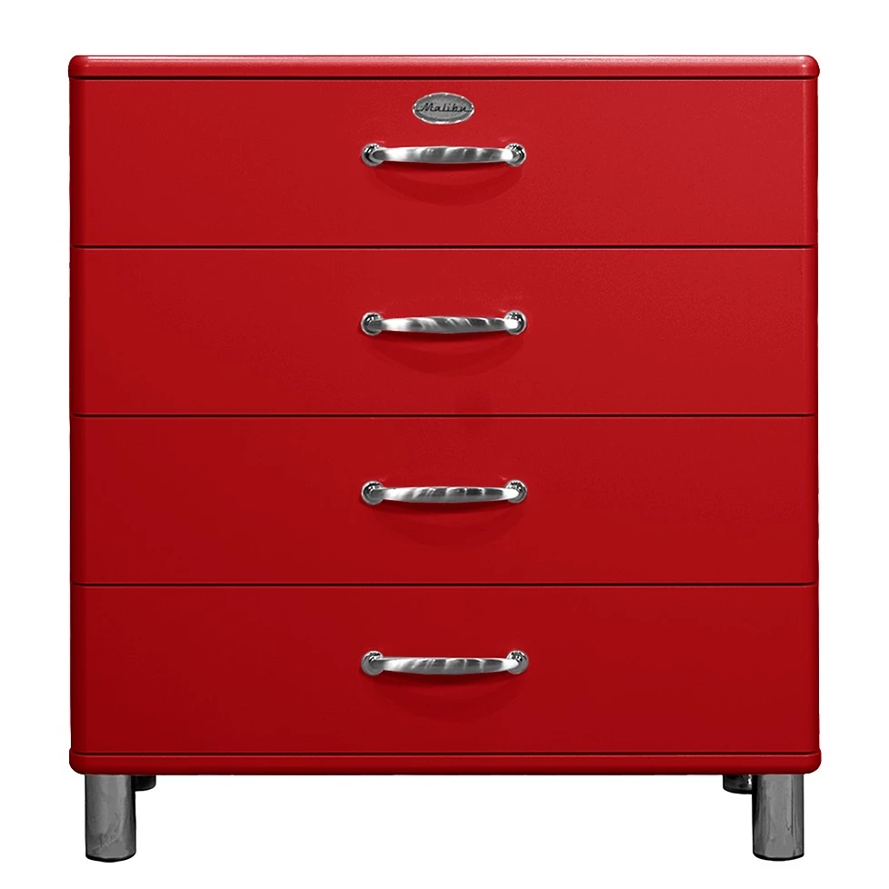 Tenzo Commode Malibu II - Rouge 1 Tenzo Commode Malibu II - Rouge
