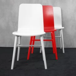 Tenzo Chaises Terrence (lot de 4) - Rouge -Meubles de salle à manger Soldes Magasin 1000097706 191017 07101100004 MOOD DETAILS P000000001000097706 mood