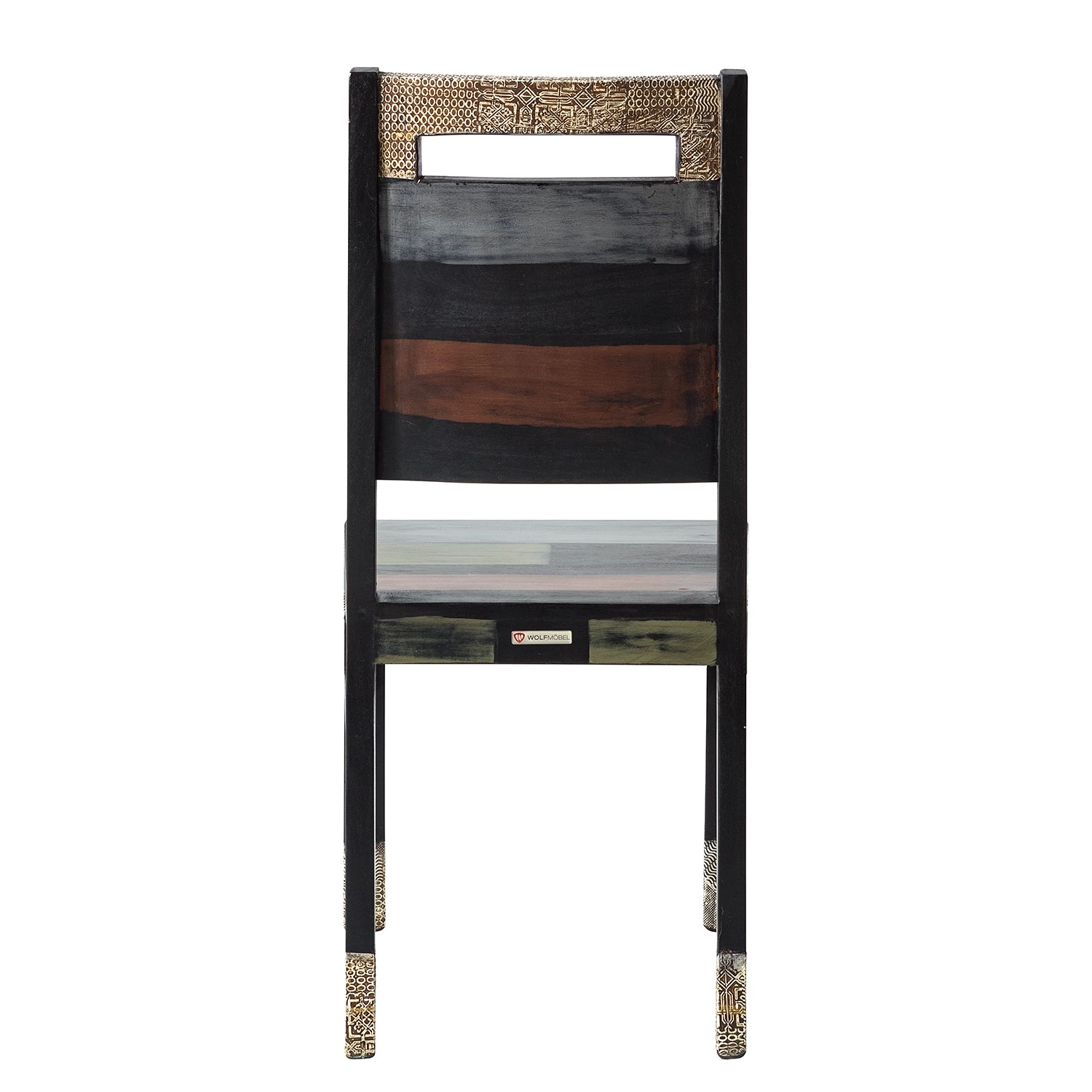 Wolf-Möbel Chaises Goa (lot de 2 chaises) - Multicolore 7 Wolf-Möbel Chaises Goa (lot de 2 chaises) - Multicolore – Image 7