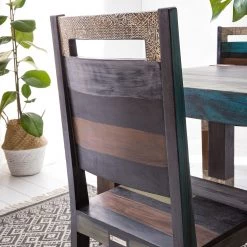 Wolf-Möbel Chaises Goa (lot de 2 chaises) - Multicolore 23 Wolf-Möbel Chaises Goa (lot de 2 chaises) - Multicolore -Meubles de salle à manger Soldes Magasin 1000104010 200310 11515000002 MOOD DETAILS P000000001000104010 mood