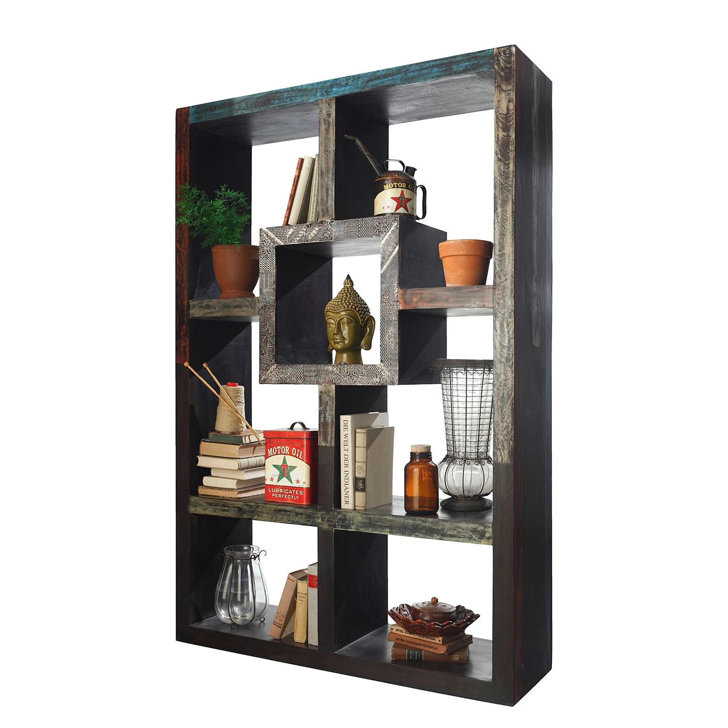 Wolf-Möbel Étagère de séparation Goa - Multicolore 3 Wolf-Möbel Étagère de séparation Goa - Multicolore – Image 3