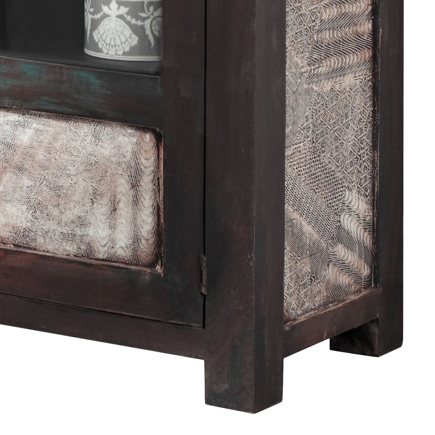 Wolf-Möbel Vitrine Goa I - Partiellement en manguier et acacia massifs 10 Wolf-Möbel Vitrine Goa I - Partiellement en manguier et acacia massifs – Image 10