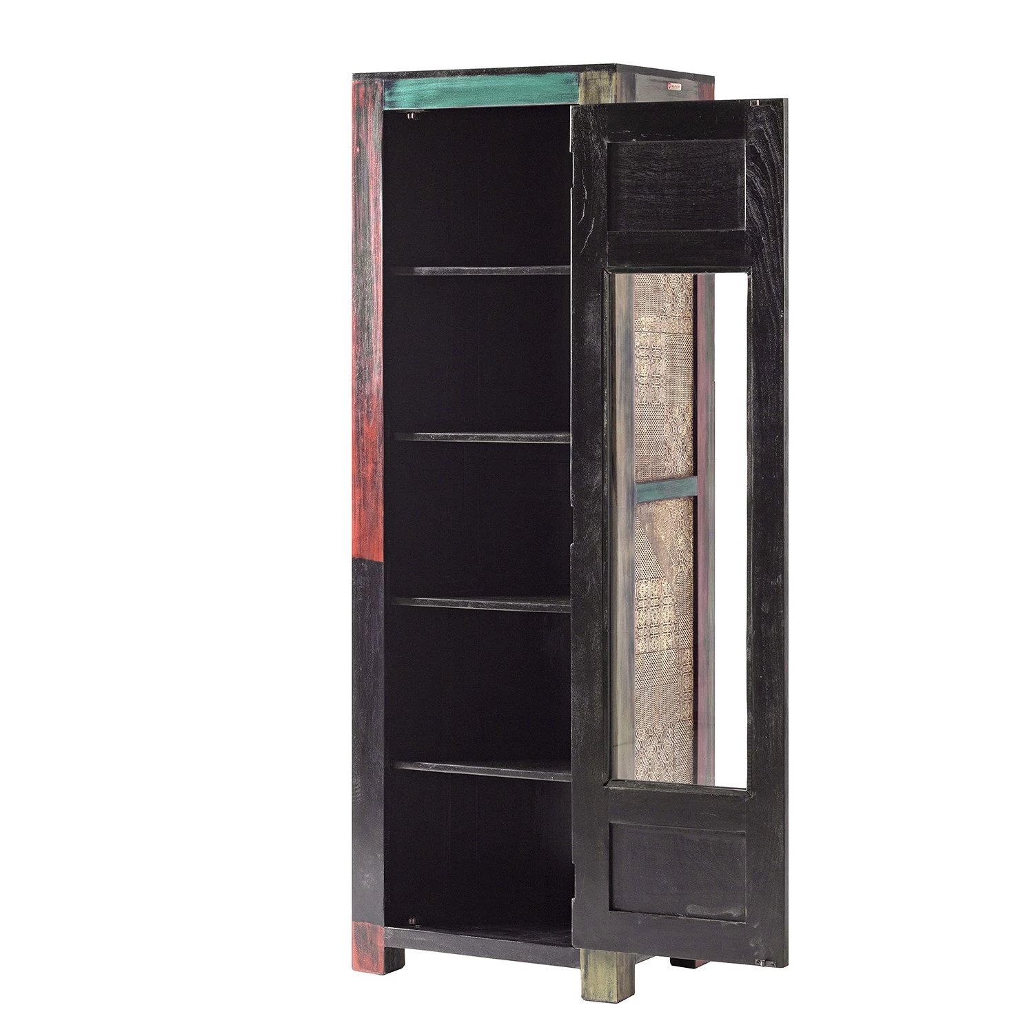 Wolf-Möbel Vitrine Goa I - Partiellement en manguier et acacia massifs 3 Wolf-Möbel Vitrine Goa I - Partiellement en manguier et acacia massifs – Image 3