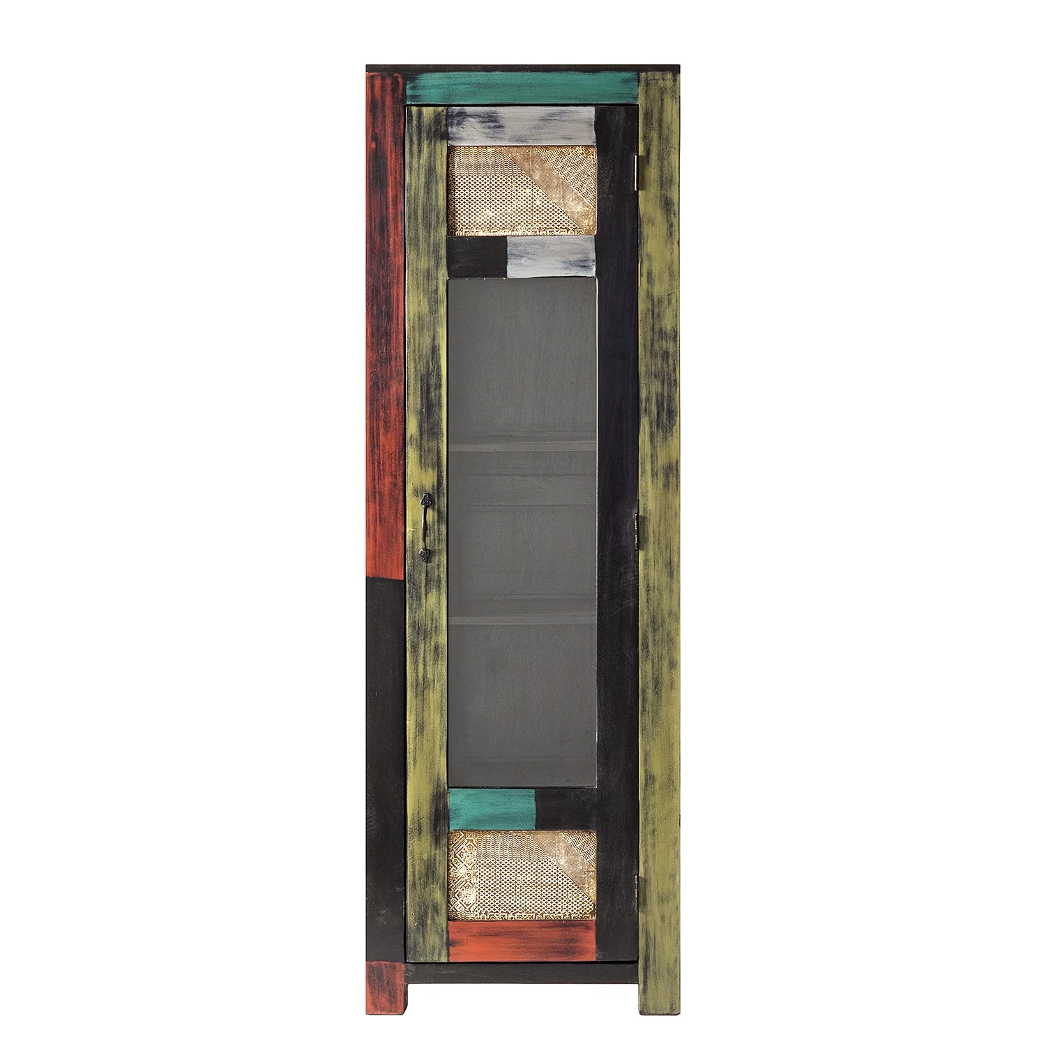 Wolf-Möbel Vitrine Goa I - Partiellement en manguier et acacia massifs 5 Wolf-Möbel Vitrine Goa I - Partiellement en manguier et acacia massifs – Image 5