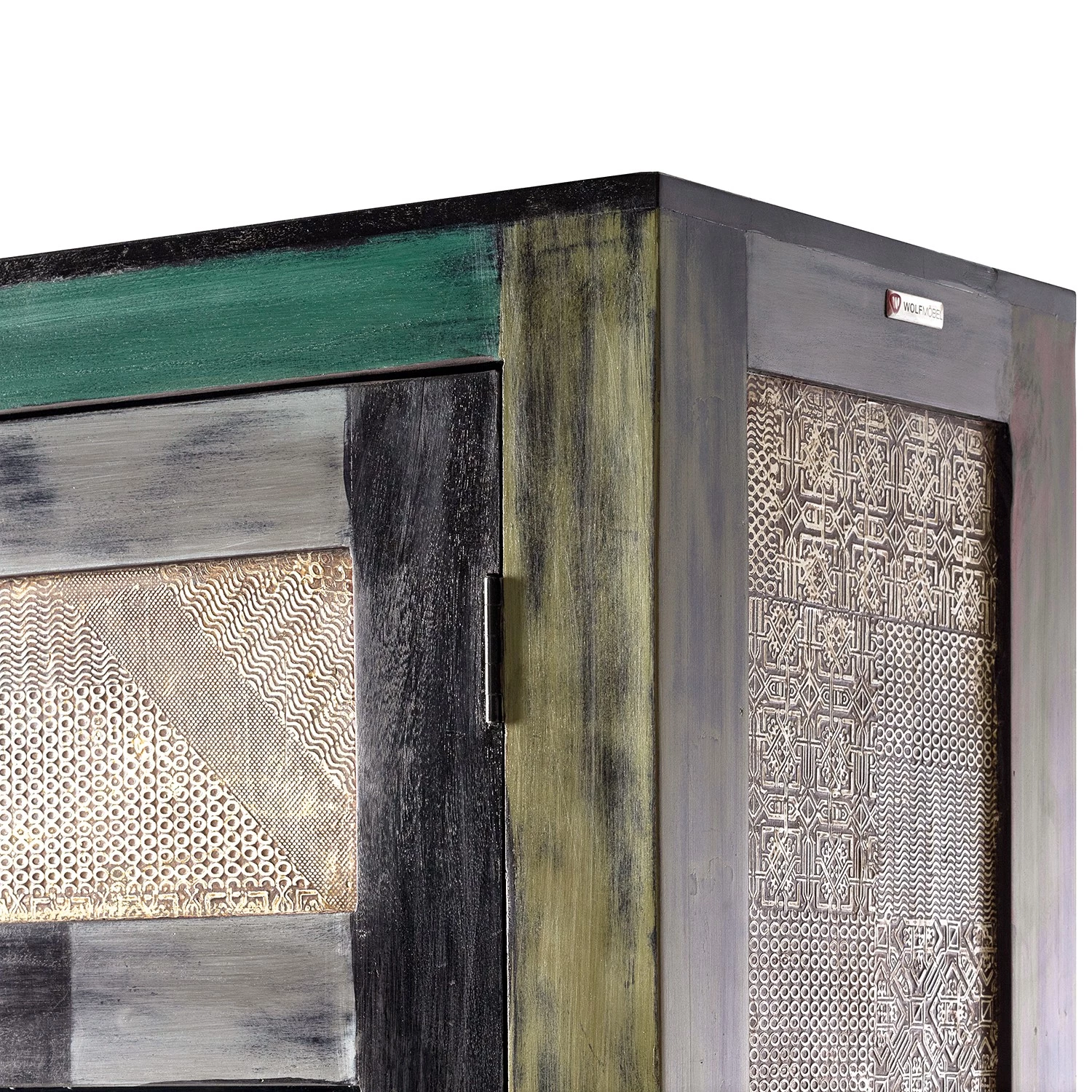 Wolf-Möbel Vitrine Goa I - Partiellement en manguier et acacia massifs 6 Wolf-Möbel Vitrine Goa I - Partiellement en manguier et acacia massifs – Image 6