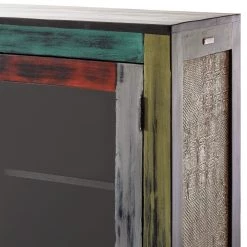 Wolf-Möbel Buffet haut Goa II - Partiellement en manguier et acacia massifs -Meubles de salle à manger Soldes Magasin 1000104040 191106 09425400025 DETAILS P000000001000104040